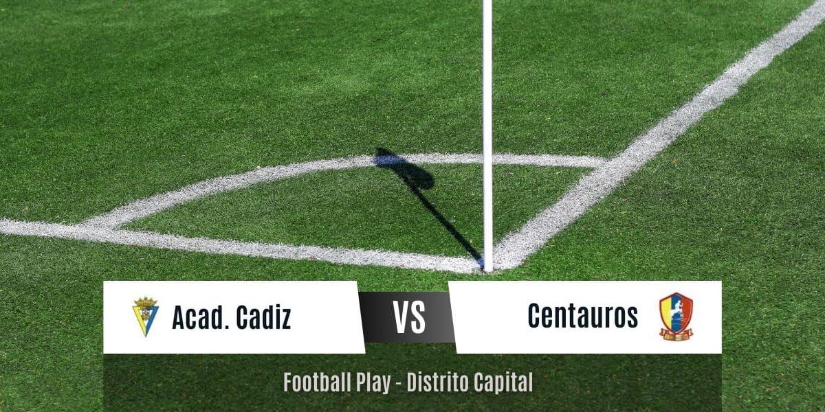 Centauros vence a Academia Cadiz por 1-3 con buen fútbol (Primera)