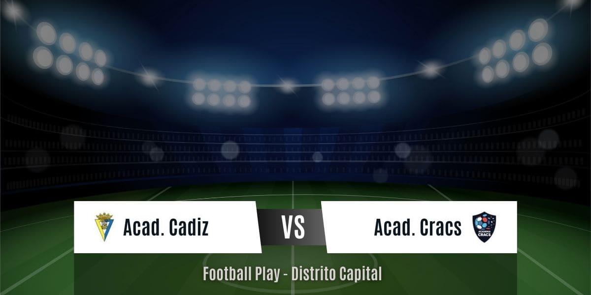Academia Cadiz y Academia Cracs empatan a 1 (Sub-20)