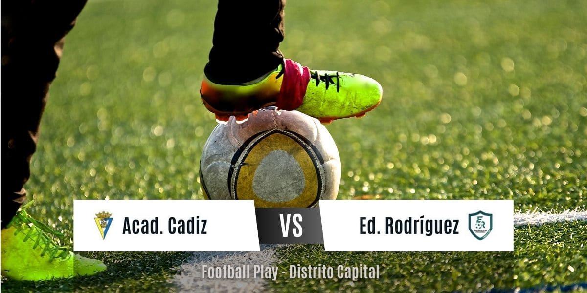 Academia Cadiz gana por 2-0 frente a Edson Rodríguez (Sub-20)