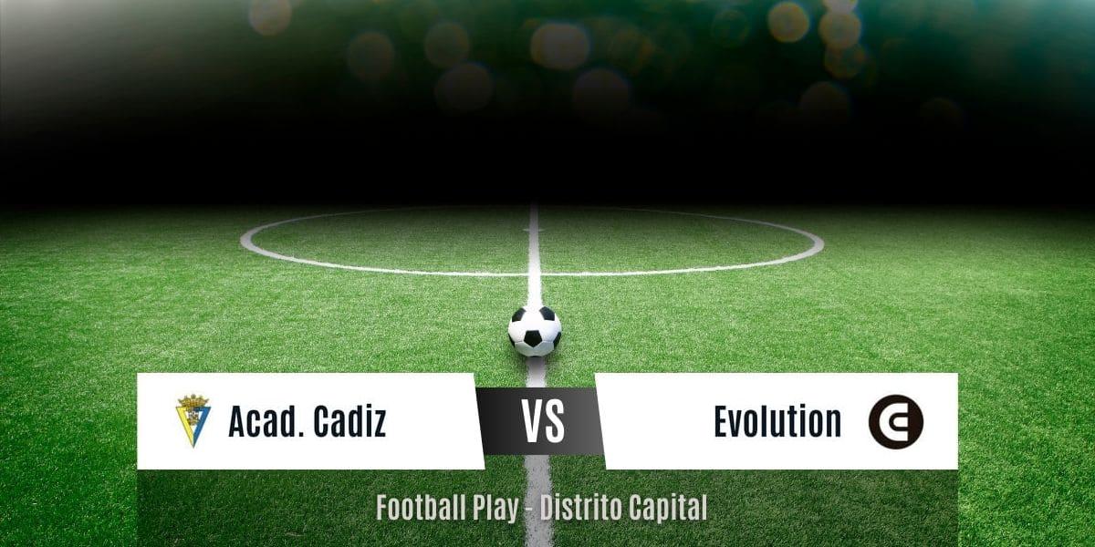 Acad. Cadiz triunfa sobre Evolution 1-0 en juego cerrado (Sub-16)