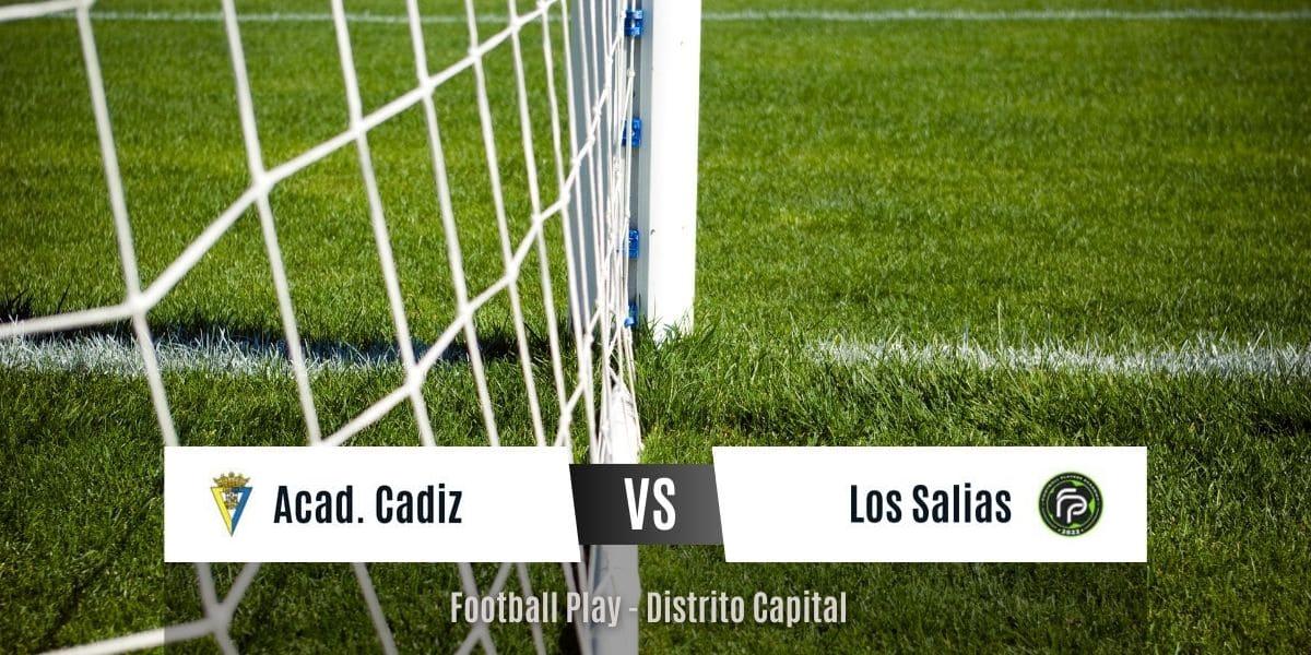 Empate 1-1 entre Academia Cadiz y Los Salias (Sub-20)