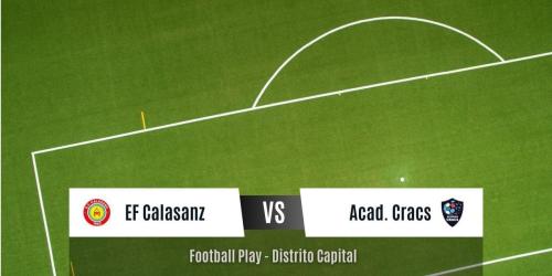 EF Calasanz y Academia Cracs empatan 1-1 en juego emocionante (Liga de Desarrollo Sub-14)