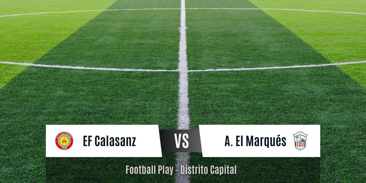 EF Calasanz es derrotado frente a Academia El Marqués 1-2 (Sub-8)