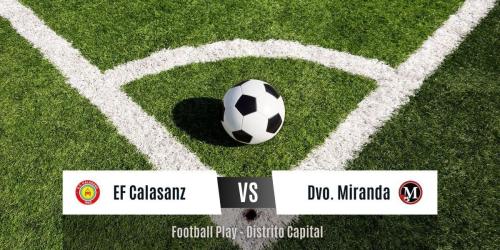 Calasanz no puede sumar frente a Dvo. Miranda y pierde 0-2 (Sub-10)