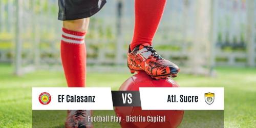 Ajustada victoria de EF Calasanz sobre Atl. Sucre por 1-0 (Sub-16)