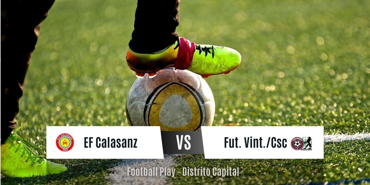 Un EF Calasanz más ofensivo derrota a Fut. Vinotinto/Csc por 2-0 (Sub-12)