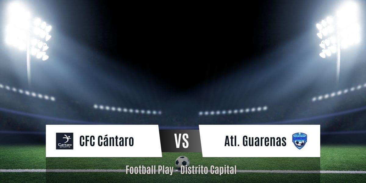 Atl. Guarenas convence y triunfa por 1-4 frente a CFC Cántaro (Sub-16)