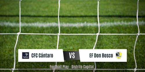 CFC Cántaro - EF Don Bosco, 1-1: Juego equilibrado (Sub-16)