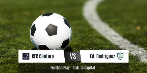 Juego de Ida de semifinal: CFC Cántaro y Edson Rodríguez empatan 1-1 (Sub-16)