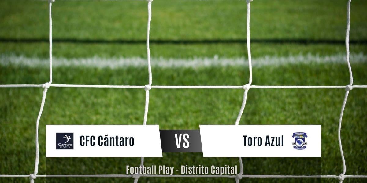 CFC Cántaro y Toro Azul empatan a 2 (Sub-20)