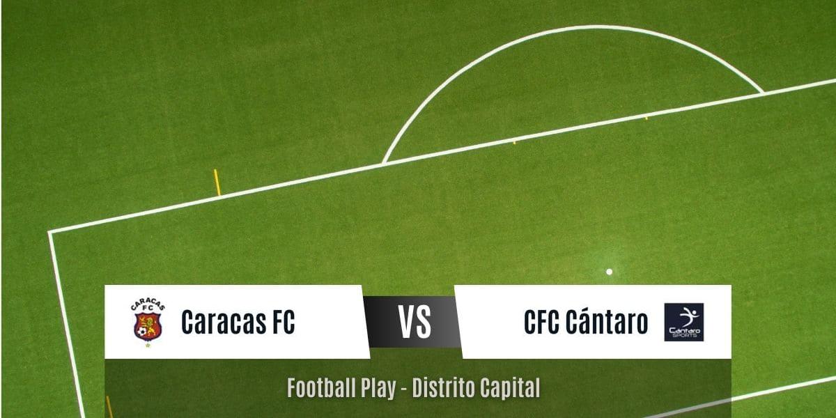 CFC Cántaro gana a Caracas FC con buen fútbol por 1-3 (Sub-8)