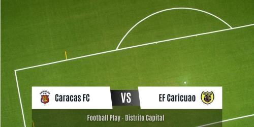 Goleada 4-1: Caracas FC vence a EF Caricuao FC (Sub-14)