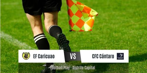 CFC Cántaro sufre, pero obtiene victoria 1-2 sobre EF Caricuao FC (Sub-12)