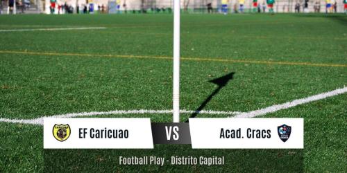 Academia Cracs logra importante victoria sobre EF Caricuao FC por 1-2 (Sub-12)