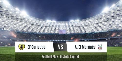 Derrota de EF Caricuao FC frente a Academia El Marqués por la mínima (Sub-12)