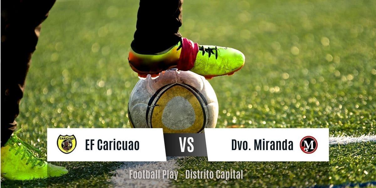 Dvo. Miranda vence contundentemente a Caricuao FC por 0-8 (Sub-14)