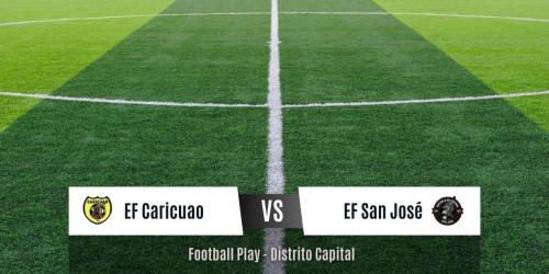Gran demostración ofensiva: EF Caricuao FC vence a EF San José por 4-1 (Sub-16)