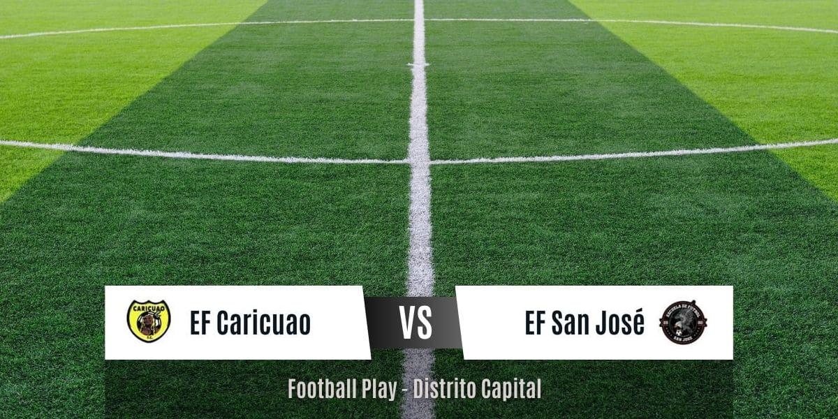 Ajustada victoria de EF Caricuao FC sobre EF San José por 1-0 (Sub-10)