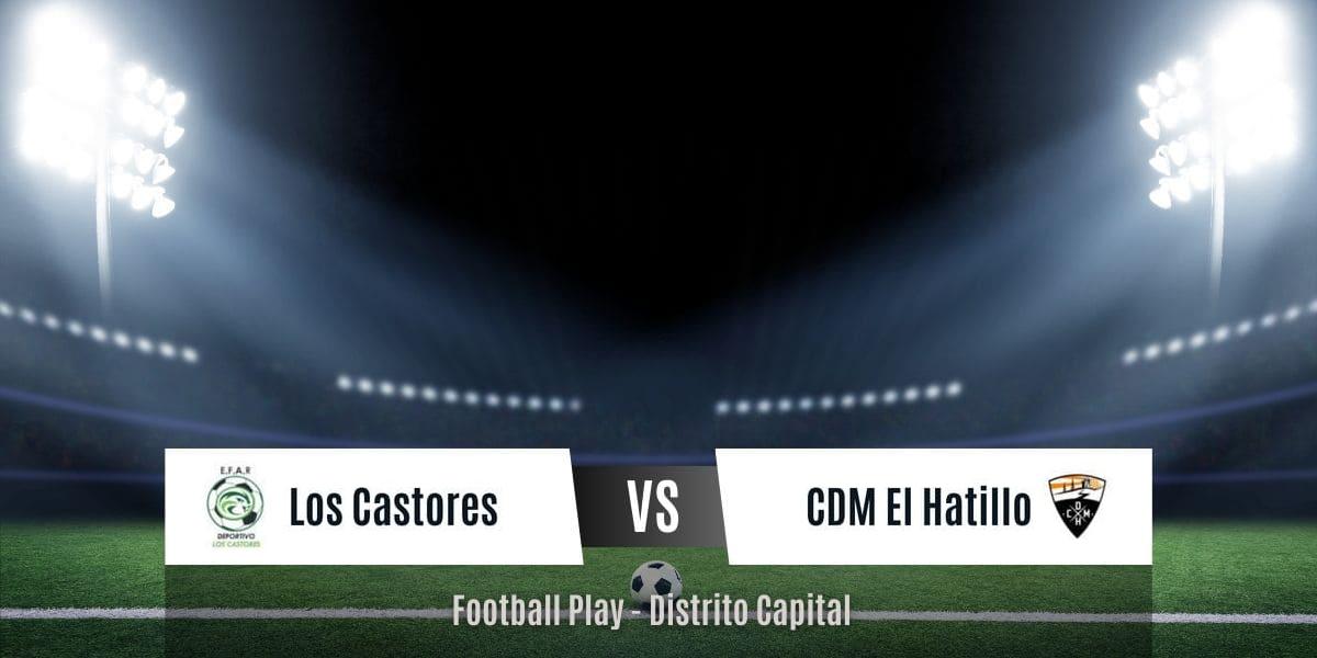 Dvo Los Castores fue superior a CDM El Hatillo y lo vence por 4-0 (Sub-14)