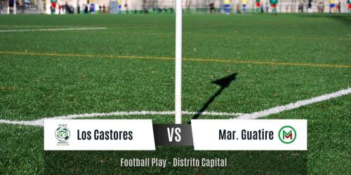 Dvo Los Castores fue superior a Marítimo de Guatire y lo vence por 6-0 (Sub-10)