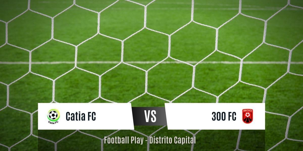 300 FC vence a Catia FC por 0-2 con buen fútbol (Sub-14)