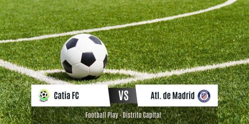 Catia FC y Atl. de Madrid empatan sin goles y dejan todo para la vuelta (Semifinal Sub-18)