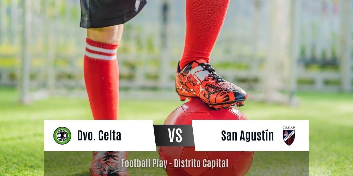 Deportivo Celta - San Agustín, 1-1: Juego equilibrado (Sub-14)