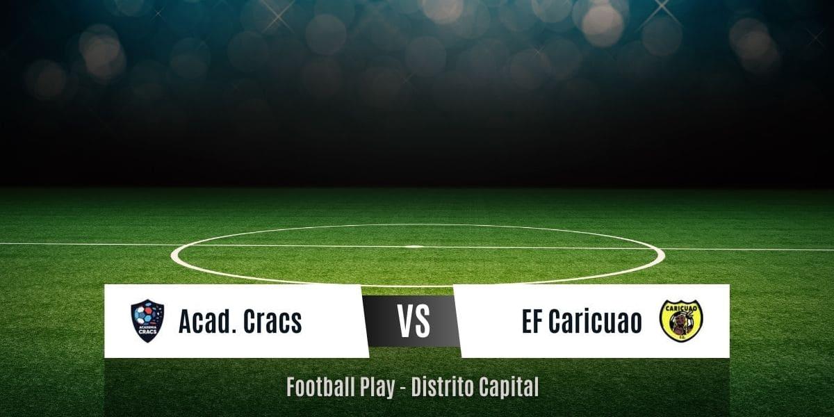 Academia Cracs triunfa sobre EF Caricuao FC 1-0 en juego cerrado (Sub-14)