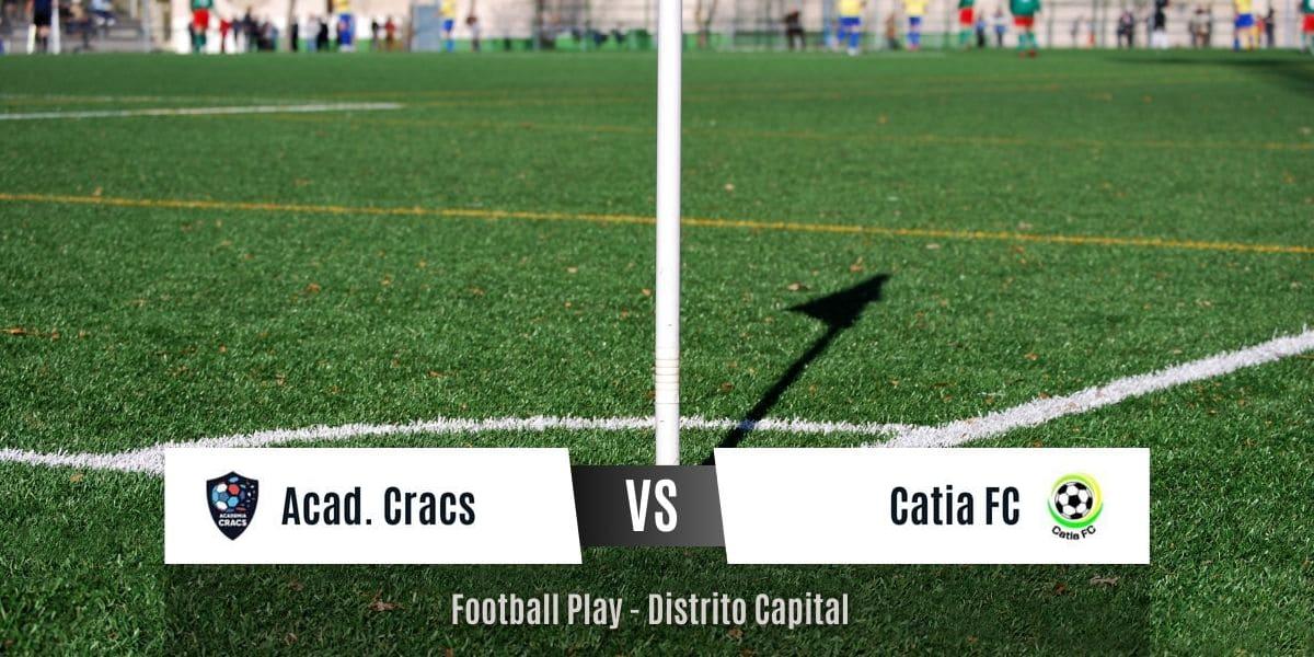 Catia FC logra triunfo sobre Academia Cracs 0-1 (Sub-18)