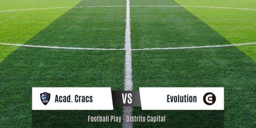 Academia Cracs y Evolution empatan en vibrante juego 1-1 (Sub-8)