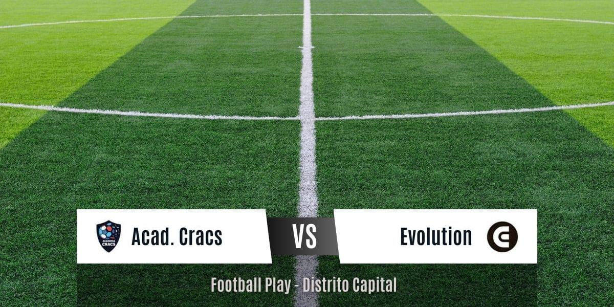Gran demostración ofensiva: Academia Cracs vence a Evolution por 4-1 (Sub-18)