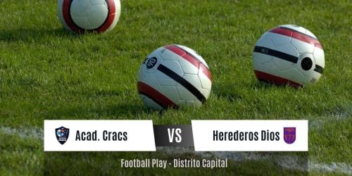 Emocionante juego sin goles entre Academia Cracs y Herederos de Dios (Sub-14)