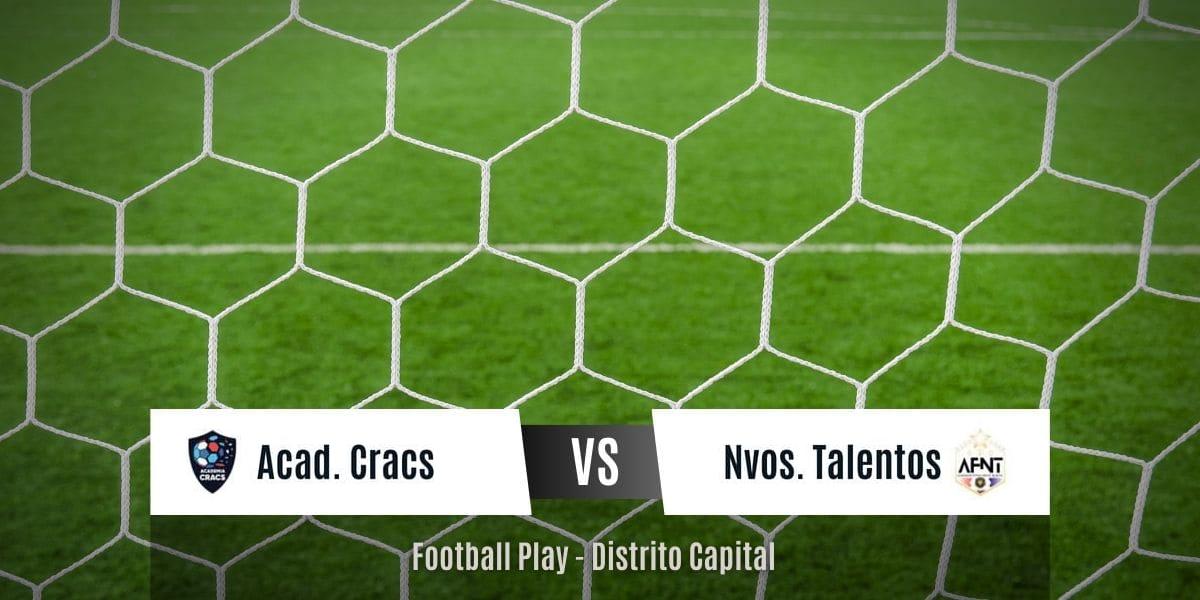 Goleada 8-0: Academia Cracs  vence a Nvos. Talentos (Sub-12)