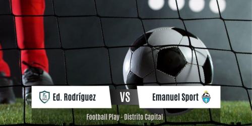 Empate entre Edson Rodríguez y Emanuel Sport 1-1 (Sub-10)