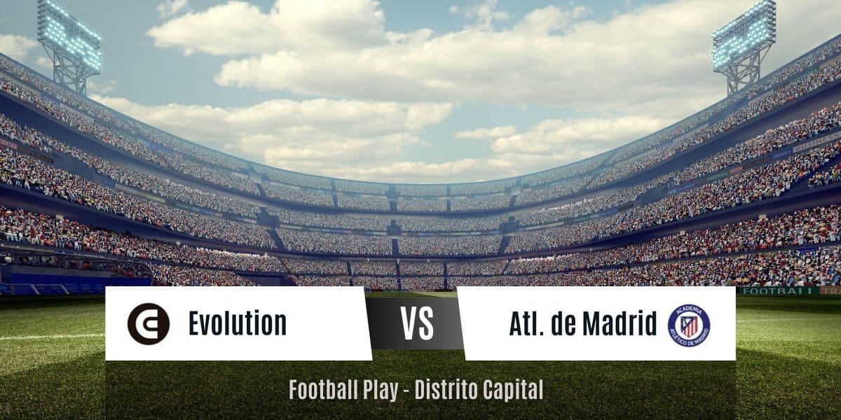 Atl. de Madrid es derrotado por Evolution 4-0 (Sub-18)