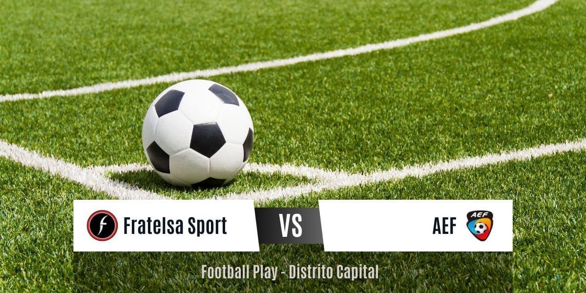 Fratelsa Sport y AEF logran empate a 1 goles (Sub-9)