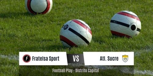 Atl. Sucre demuestra su poder ofensivo al vencer a Fratelsa Sport por 2-5 (Sub-20)