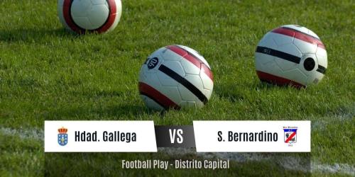 Victoria por 2-0: Hermandad Gallega vence a San Bernardino AC (Sub-14)