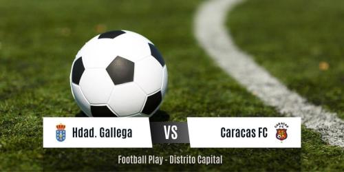Victoria de Hermandad Gallega 2-1 frente a Caracas FC (Sub-18)