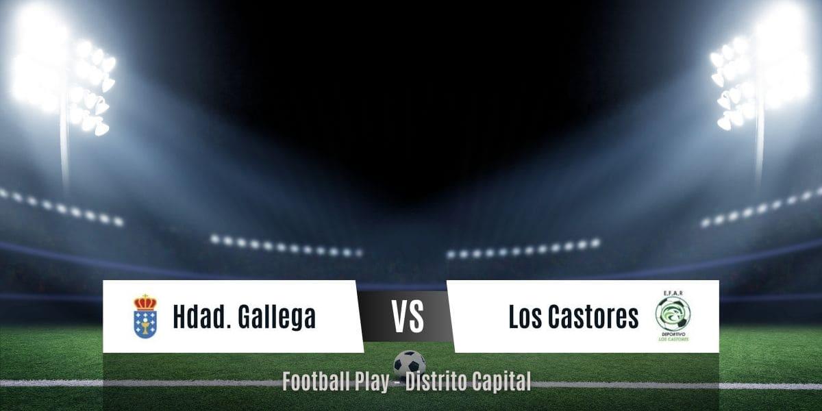 Dvo Los Castores vence a Hermandad Gallega por 0-2 con buen fútbol (Sub-8)