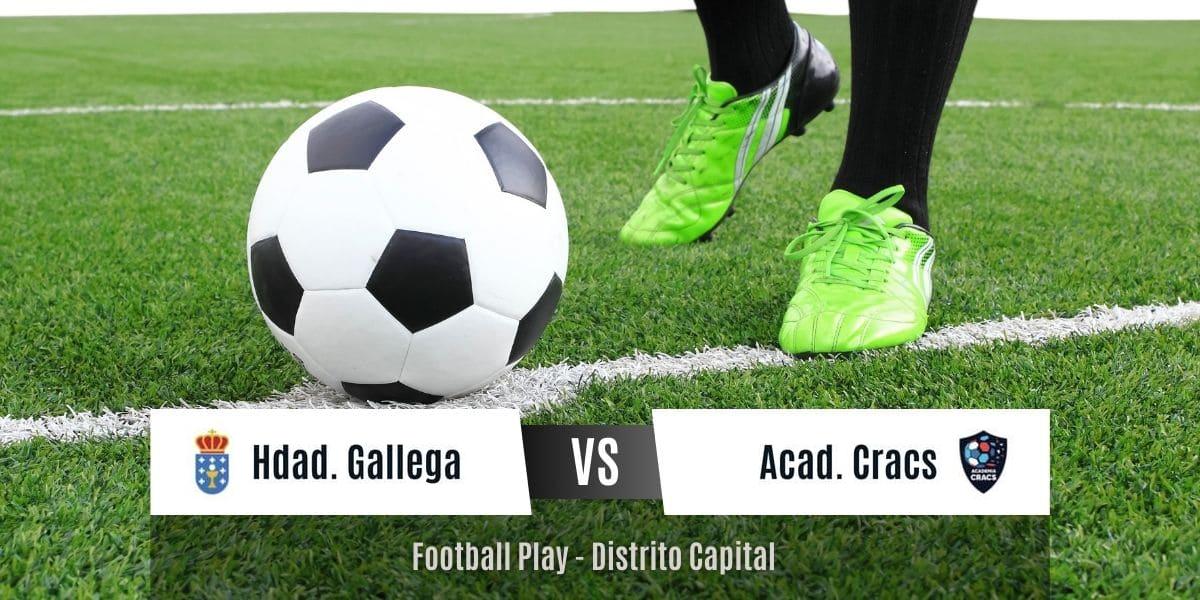 Gran demostración ofensiva: Hermandad Gallega vence a Academia Cracs por 6-2 (Sub-14)
