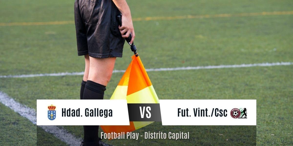 Fut. Vinotinto/Csc vence contundentemente a Hermandad Gallega por 0-3 (Sub-14)