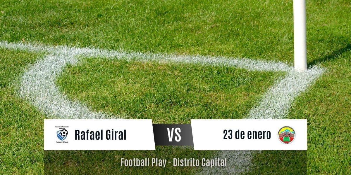 Un Rafael Giral más ofensivo derrota a 23 de Enero por 2-0 (Sub-20)