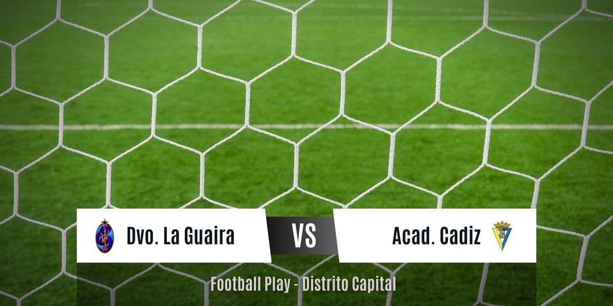 Dvo. La Guaira y Acad. Cadiz logran empate a 2 goles (Sub-16)