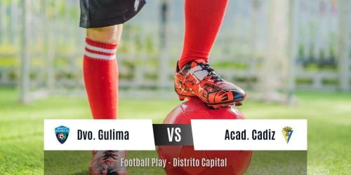 Un Dvo. Gulima más ofensivo derrota a Academia Cadiz por 2-0 (Sub-12)
