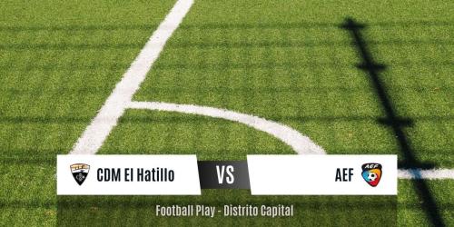 AEF vence a CDM El Hatillo 1-3 con buen juego (Sub-12)