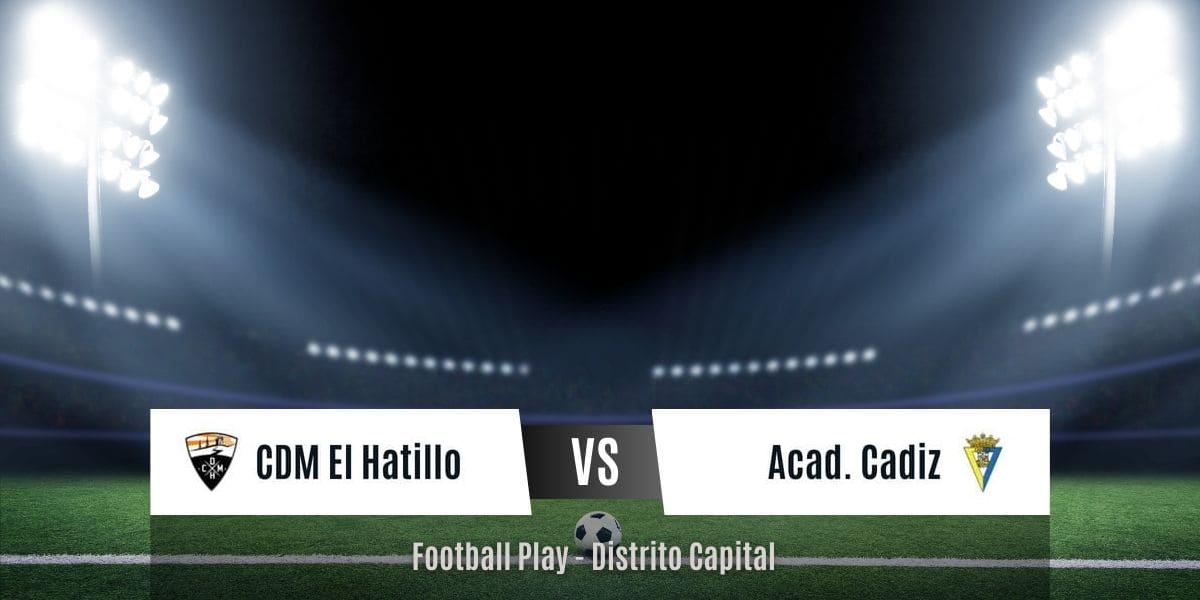 CDM El Hatillo gana por 3-1 frente a Academia Cadiz (Sub-20)