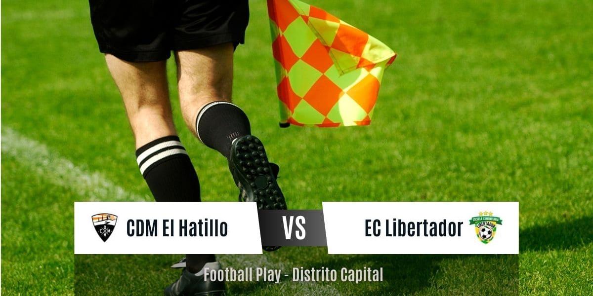 Victoria fuera de casa de EC Libertador sobre CDM El Hatillo por 0-8 (Sub-14)