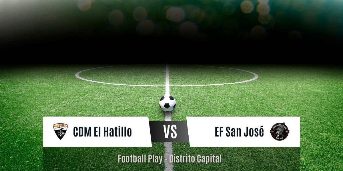 CDM El Hatillo gana por 2-0 frente a EF San José (Sub-16)