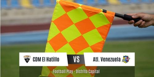 Atl. Venezuela vence a CDM El Hatillo 2-3 en cuartos de final (Sub-20)